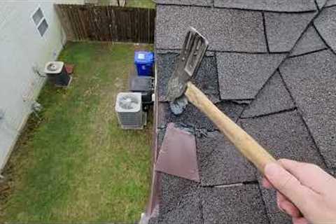 Roof leaking at bottom of Valley