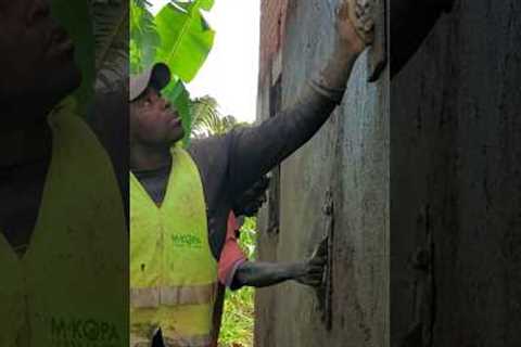 Masons Working at Mama Fred's Charity House