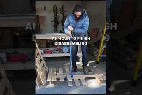The reality of pallet wood #DIY #woodworking #upcycling