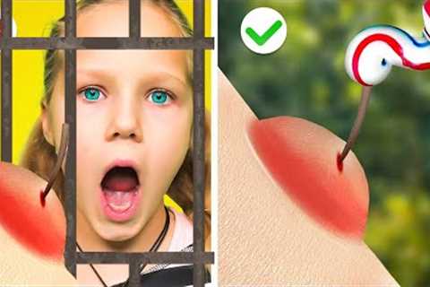 RICH VS POOR PARENTING HACKS IN JAIL | Awesome Parenting Hacks and Funny Moments by Gotcha! Hacks