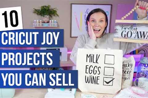 Top 10 Cricut Joy Projects That Will Sell Like Hotcakes!