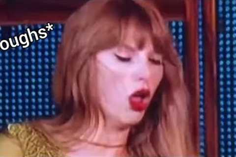 Taylor Swift SICK on stage at The Eras Tour