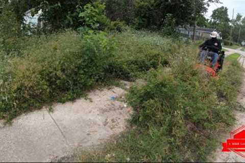 This EYESORE Hasn’t Been Cut In YEARS Until We Came And Cut It For The Community