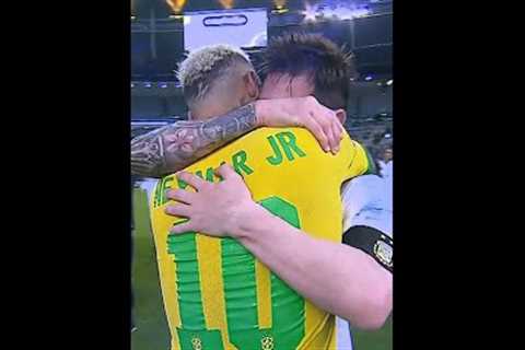 Messi Hugs Crying Neymar and Not Letting Go! 😔