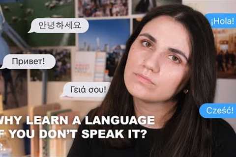 I don't *speak* the languages I speak