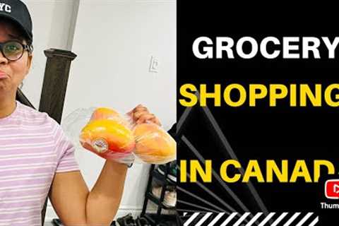 Grocery shopping in Canada 🍁