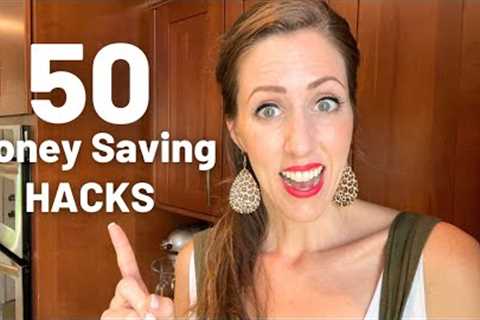 50 Hacks to SAVING MONEY || Frugal tips for saving BIG!