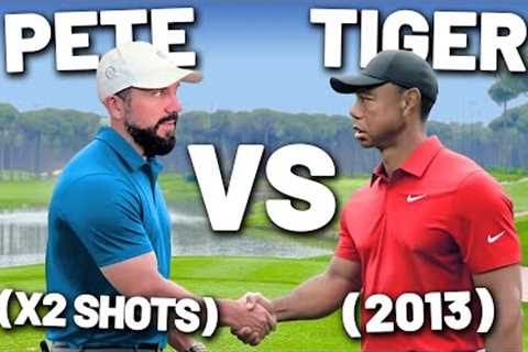 Two attempts at each shot... can a SCRATCH GOLFER beat TIGER'S BEST SCORE?!