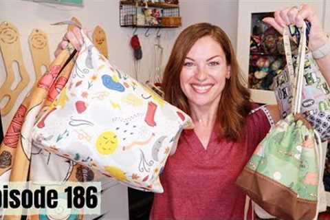Episode 186 / Crazy Sock Lady / Knit &amp; Crochet Podcast 🧶 🧦