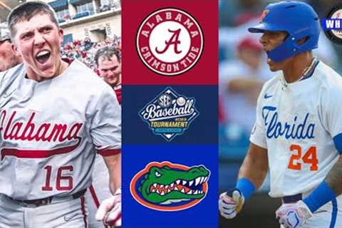 #9 Alabama vs #1 Florida (INCREDIBLE!) | SEC Tournament Round 2 | 2023 College Baseball Highlights