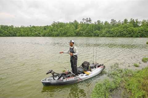 First Tournament In My NEW Tournament Kayak On A Big Lake (Did Better Than Expected)