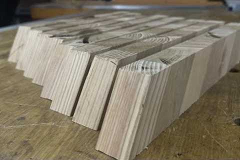 I tried this method for the first time. Woodworking.