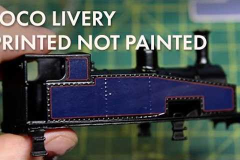 Printed Livery Using a Decal Printer - Model Railway Mania