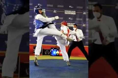 Taekwondo fight tutorial 🔥🥵 #taekwondofight #martialarts #karate #taekwondo #sports #trending..