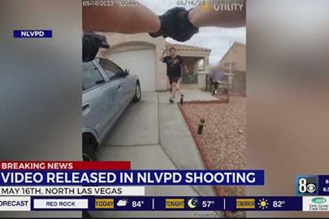 Video shows moments before North Las Vegas police kill knife-wielding woman
