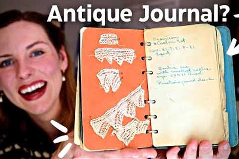Uncovering the Hidden Secrets of Knitting Journals || How did they knit lace?