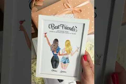 Best friend gift ideas Personalized gifts for her Birthday gift for bestie Custom gifts for women