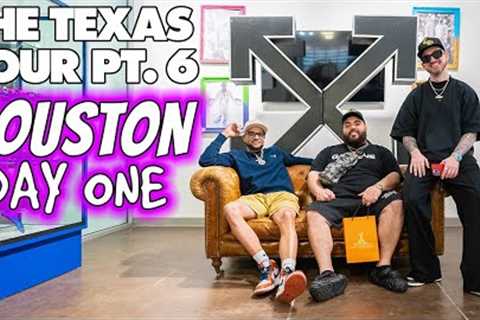 THE TEXAS TOUR: HOUSTON DAY ONE *WE FOUND CRAZY GRAILS SNEAKER SHOPPING*