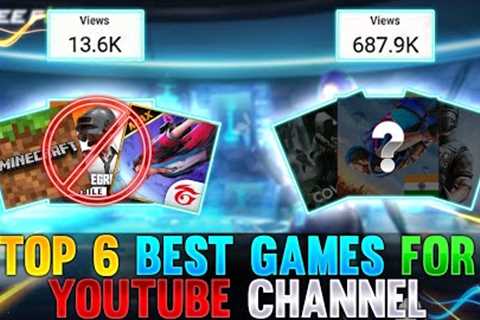 Top 6 Best Mobile Games For Gaming Channel