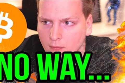 WTF THESE ALTCOINS READY TO PUMP.... (despite BTC dumping)