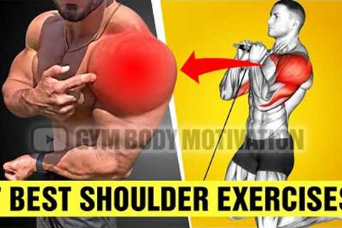 How To Build Massive 3D Shoulders - Gym Body Motivation