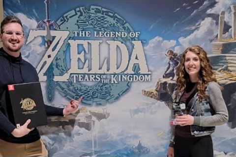 The Legend of Zelda - Tears of the Kingdom Collectors Edition UNBOXING  (and Storytime)