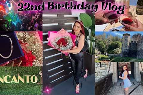 My 22nd Birthday Vlog!!💕 | Club, Castle Wine Tasting, Telly, Restaurant’s, Gifts, etc