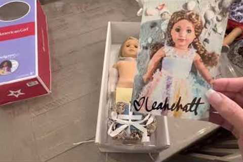 Unboxing my first custom American Girl Doll