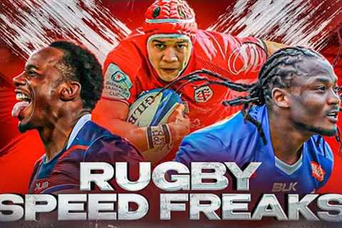 FREAKISH Speed &amp; Agility | The Fastest Rugby Players Ever Show Off Their Footwork, Skills &amp; ..