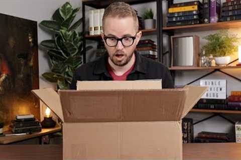 Unboxing a Massive Mystery Box Full of New Bibles!