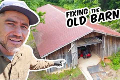 Leaky 30 year old Barn Roof Needs Repair