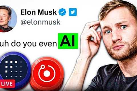 WHY I’m Buying These AI ALTCOIN SETUPS! (Elon Musk Knows)