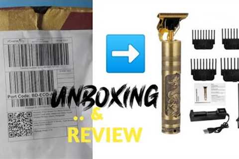 Vintage T9 budget trimmer unboxing and review