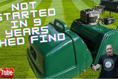 Shed Find Atco Balmoral Cylinder Mower. Not Been Run In 9 Years.
