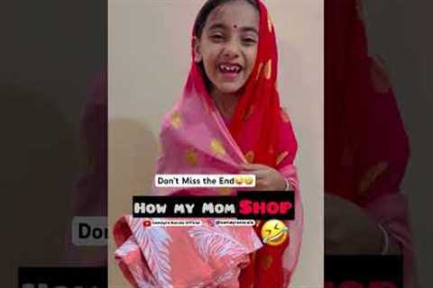 Me Vs Mom During Shopping Time😜🤣#youtubeshorts #comedy #funny #shorts #ytshort  | Share | Like |