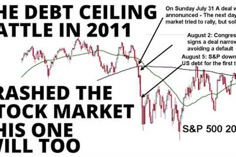The Debt Ceiling Battle Crashed the Stock Market in 2011- It Is About To Happen Again! Sell The News