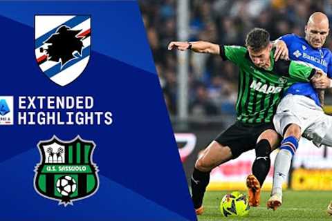 Sampdoria vs. Sassuolo: Extended Highlights | Serie A | CBS Sports Golazo