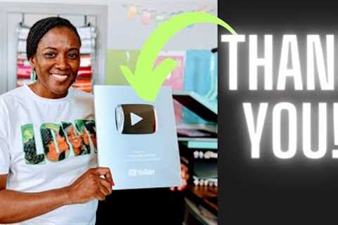 SILVER PLAY BUTTON UNBOXING: THANK YOU!