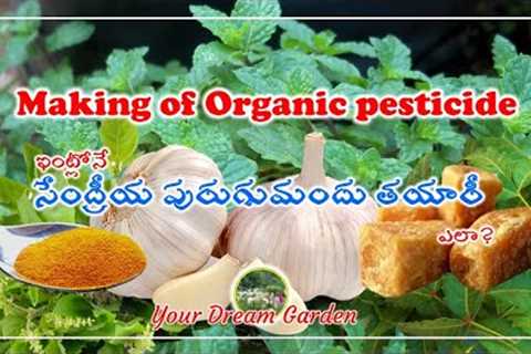 Making of Organic pesticide