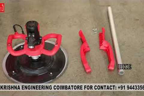 MINI POWER TROWEL WITH HANDLE ASSEMBLY VIDEOS