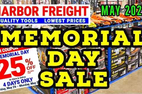 Harbor Freight Memorial Day Sale 2023 Plus 25% Off Super Coupon