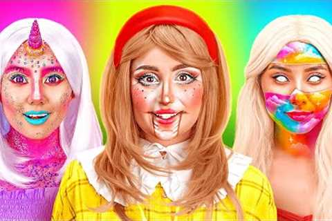 AWESOME MAKEUP TRANSFORMATION || I Turned Into the Doll! Tutorial for Beauty Makeover by 123 GO!