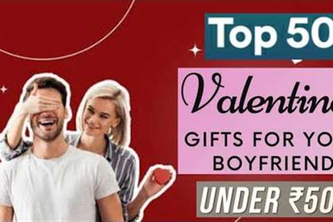 Top 50 Valentine's Day Gift Ideas For Boyfriend Under Rs.500 | Valentine's Day gifts For Him 2023