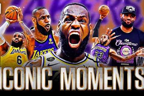 LeBron James' Most ICONIC MOMENTS With The Lakers 🤩🔥