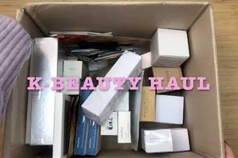 📦 Huge K-Beauty Unboxing 2021 Skincare | Makeup Korean Skincare Huxley, Missha, Innisfree++ ASMR