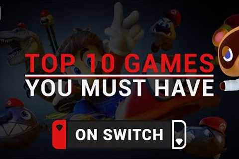 Top 10 NINTENDO SWITCH Games (Definitive Edition) 2023
