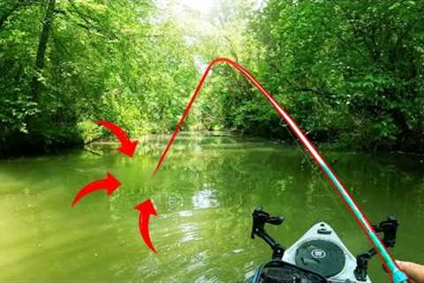 I find a new fishing spot (Boone Lake)