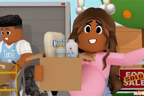 📦🍼Couples MOVING DAY! *Going SHOPPING for the BABY* Roblox Bloxburg Roleplay #roleplay