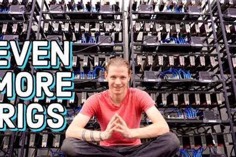My Data Center Just Got EVEN MORE Mining Rigs!!