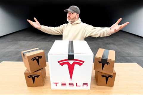 The Biggest TESLA Unboxing...